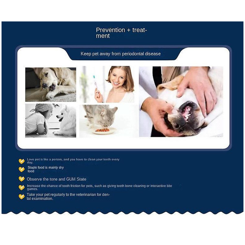 Chiens et chats Mauvaise haleine Enlèvement Dents Blanches Pierres Désodorisation de la bouche Nettoyage oral [...]