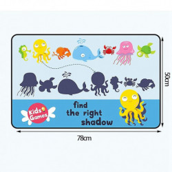 Car Cartoon Magnetic Sun Protector Side Window Sunshade Curtain Adjustable Sunscreen for Baby(3D Letters)