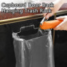 1 Set Trash Bag Holder Punch-free Wall-mounted Stainless Steel Cupboard Cabinet Door Hanging Garbage Bag Holder [...]
