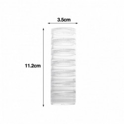 QingHai 7Pcs Weekly Pill Organizer Case Stackable Travel 7 Day Pill Box Clear Transparent Supplements Fish Oil [...]