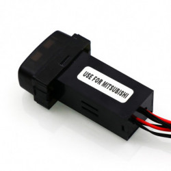 Dual Temperature Display Inside and Outside the Car Dual Temperature Sensor for Mitsubishi ASX Lancer Outlander Pajero