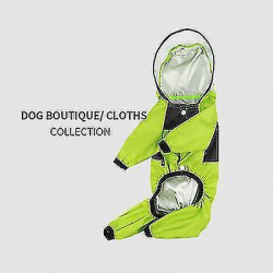 Impermable Universel Quatre Saisons Pour Chiens Transparent Pu Imperma