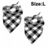 2 Pcs Dog Bandana Christmas Classic Plaid Pet Bandana Scarf