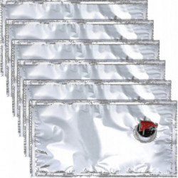 6 pièces Sac à vin Sac à main Recharge Sacs De recharge Vessies Réutilisable Réutilisable Vin Remplacement Sac de [...]