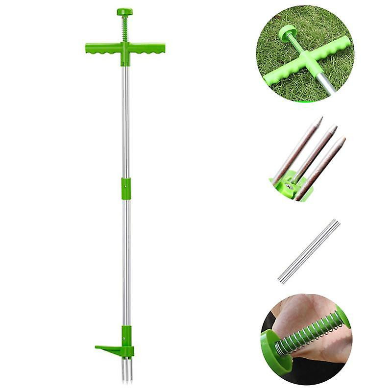 Weed Puller Weeder Twister Twist Pull Garden Lawn Root Killer Remover Tool