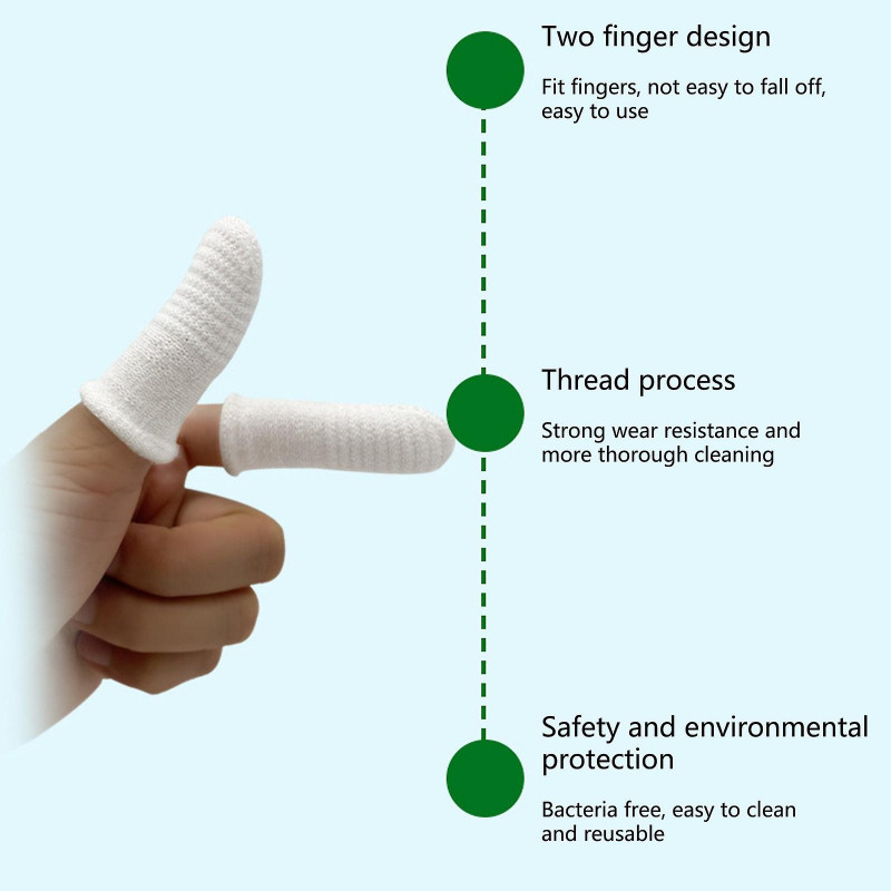 Pet Tooth Brushing Finger Cover Dog Tooth Oral Cleaning Tool Finger Toothbrush Care Products