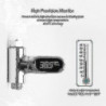 Led Display Water Meter Thermomètre de douche numérique Bain Température Moniteur température Température