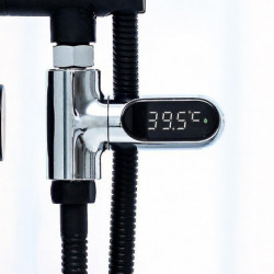 Led Visual Water Thermomètre numérique Bain Douche Thermomètre Pas de consommation d’énergie Water Showe