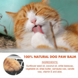 Paw Pad Protection Balm for Dogs Heals Repairs Moisturizes Dry Noses and Paws