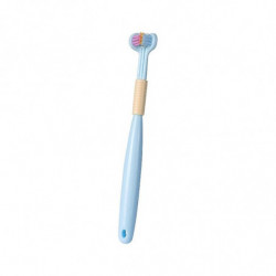 YALINA Brosse à dents trois faces A22 Kids Bleu YALINA Brosse à dents trois faces A22 Kids Bleu