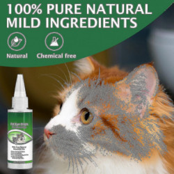 Gouttes ophtalmiques de conjonctivite de chat de chien, gonflement rouge lacrymal anti-inflammatoire bactéricide [...]