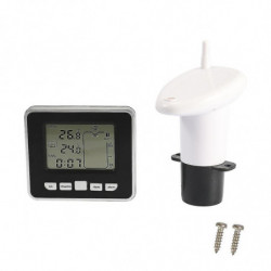 Ultrasonic Water Tank Liquid Depth Level Meter Sensor with LCD Display