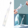 Travel Toothbrush Collapsable Backpacking Toothbrush Women Can Hold Toothpaste