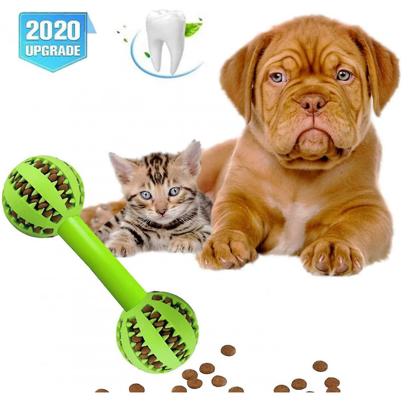 Dog Toothbrush Stick Rubber Dog Chew Toys, For Medium Large Dogs Puppy Dental Care Brushing Effectiv (shikai)