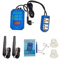 Contrôleur Ph & Orp 2-en-1, Testeur Ph-orp numérique de haute précision 220V Moniteur en ligne Redox avec contrôle [...]