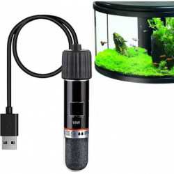 Mini chauffe-aquarium | Thermostat 10w Tige rechargeable USB pour le chauffage | Outil de chauffage peu encombrant [...]