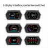 Lcd Display Obd Gps Auto Hud Monitor Projector For Vehicles With Suction Cup