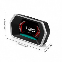 Lcd Display Obd Gps Auto Hud Monitor Projector For Vehicles With Suction Cup