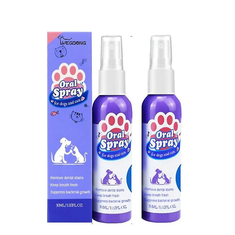 2pcs Pet Teeth Cleaner Spray Tartar Dirty Remover Puppy Mouth Fresher Déodorant Chaton Prévenir le calcul oral [...]