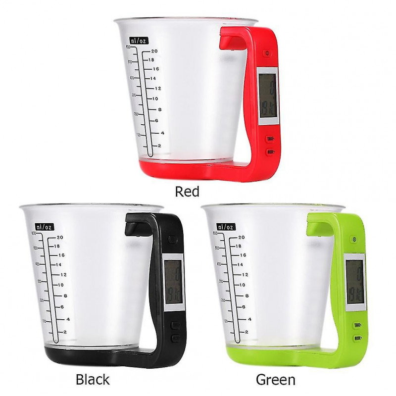 Digital Beaker Emperature Measurement Cups Electronic Tool With Lcd Display Measurement Cups