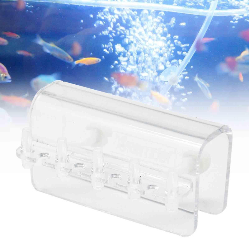 5 Tube Tank Aquarium Pipe Hanger Titration Pump Bracket Portable Easy to Install Clear Multifunctional for Fish [...]
