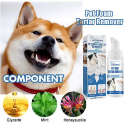 Pet Teeth Cleaner Spray Tartar Dirty Remover Puppy Mouth Fresher Déodorant Chaton Prevent Oral Calculus Dog Oral [...]
