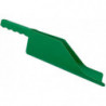 Drain Scoop Ditch Cleaning Scoop Roof Small Spade Plastic Gutter Cleaning Tool For Garden Sewer Villas (green)1pcs