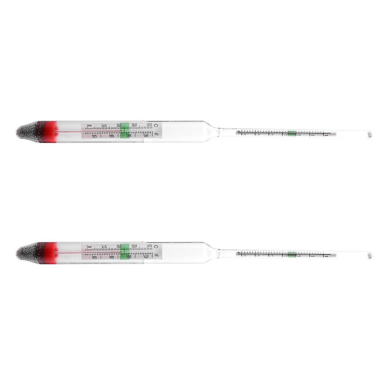 2pcs Fish Tank Accurate Hydrometer Salt Water Salinity Meter Salinimeter Glass Floating Areometer