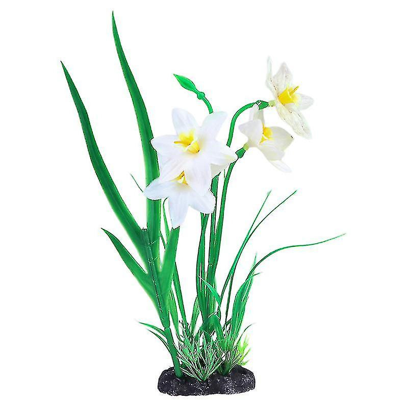1pcs fish tank decorations Flower For Fish Tank