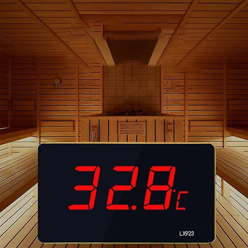 Thermomètre de piscine avec écran LED et thermomètre à sonde étanche Fish Tank Température extérieure Me