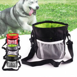 Pet Training Bag Multipurpose Large Capacity Foldable Oxford Cloth Pet Snack Pouch for Outdoor Travel Camping Red Pet Training Bag Multipurpose Large Capacity Foldable Oxford Cloth Pet Snack Pouch for Outdoor Travel Camping Red