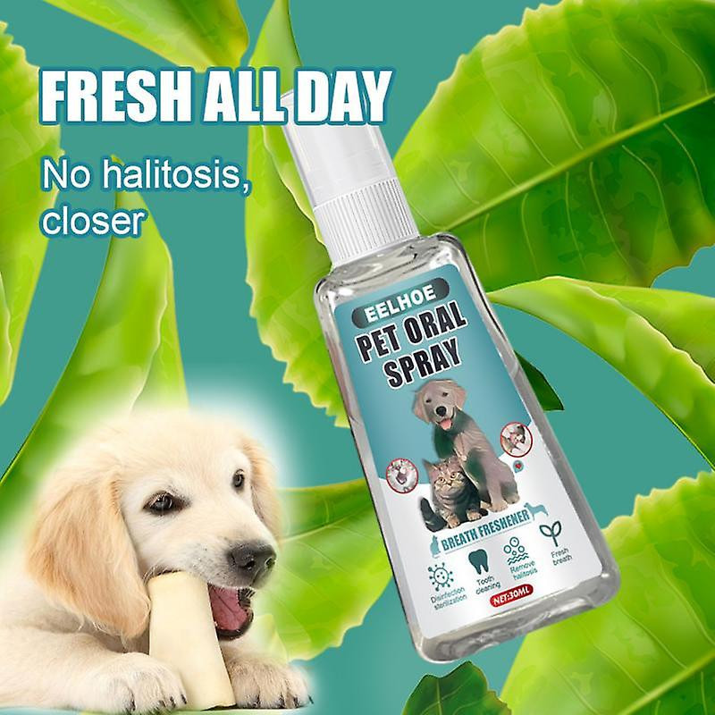 30ml Dog Mouth Odor Removers Breath Freshener Cleaning Teeth Care Tartar Removal Spray High Efficiency [...]
