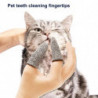 Pet Tooth Cleaning Fingercap Finger Toothbrush Teddy Dog Brush Bad Breath Tartar Teeth Dog Cat Cleaning Finger [...]