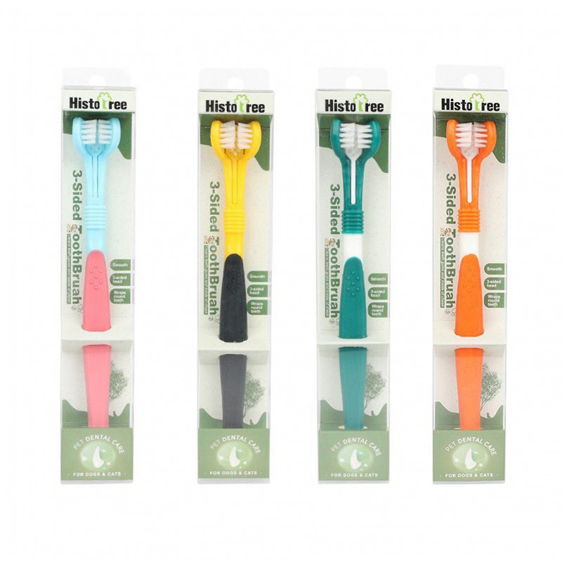 Pet Toothbrush Double Head Dog Toothbrushes Three Angle Cat Toothbrushes Oral Care Tooth Cleaning Tool Pets [...]