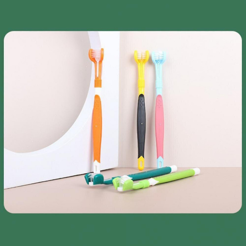 Pet Toothbrush Double Head Dog Toothbrushes Three Angle Cat Toothbrushes Oral Care Tooth Cleaning Tool Pets [...]