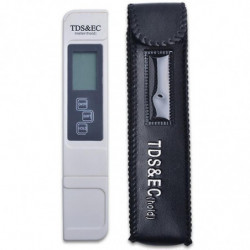 10Pcs/Lot Digital Water TDS EC Tester Quality Purity Temperature Pocket Meter for Aquarium Pool LCD