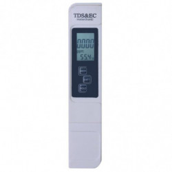10Pcs/Lot Digital Water TDS EC Tester Quality Purity Temperature Pocket Meter for Aquarium Pool LCD