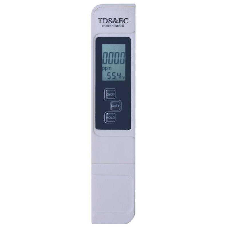 10Pcs/Lot Digital Water TDS EC Tester Quality Purity Temperature Pocket Meter for Aquarium Pool LCD