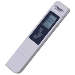 10Pcs/Lot Digital Water TDS EC Tester Quality Purity Temperature Pocket Meter for Aquarium Pool LCD