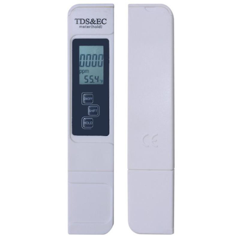 10Pcs/Lot Digital Water TDS EC Tester Quality Purity Temperature Pocket Meter for Aquarium Pool LCD