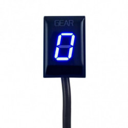 Motorcycle Gear Display 6 Speed Motorcycle Digital Display LED Indicator for 696 796 1100 Blue Ligh