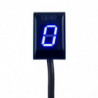 Motorcycle Gear Display 6 Speed Motorcycle Digital Display LED Indicator for 696 796 1100 Blue Ligh