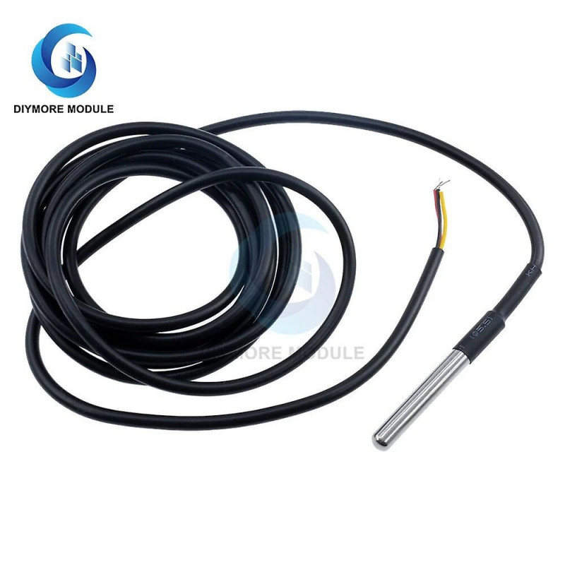 0.5m/1m/2m/2.5m/3m Ds18b20 Ds18s20 Ntc 10k 1% 3950 Waterproof Digital Temperature Sensor Probe Ntc Thermistor [...]