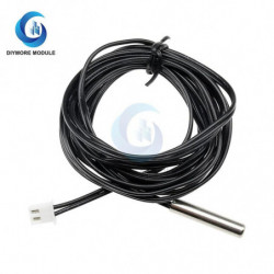 0.5m/1m/2m/2.5m/3m Ds18b20 Ds18s20 Ntc 10k 1% 3950 Waterproof Digital Temperature Sensor Probe Ntc Thermistor [...]