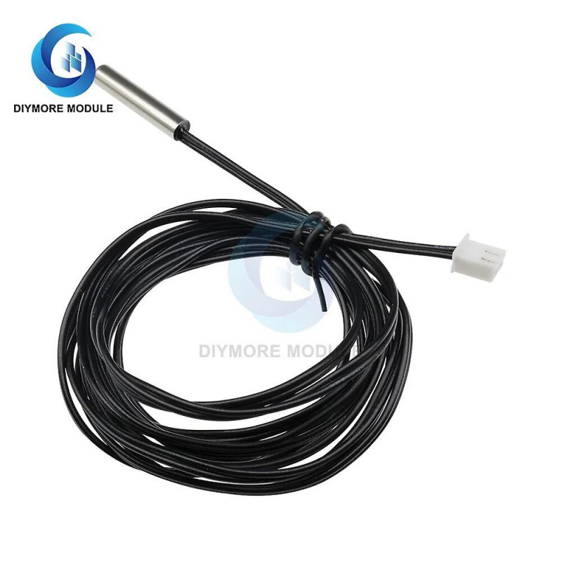 0.5m/1m/2m/2.5m/3m Ds18b20 Ds18s20 Ntc 10k 1% 3950 Waterproof Digital Temperature Sensor Probe Ntc Thermistor [...]