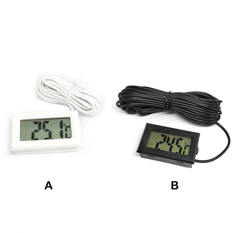 Digital Probe Temperature Humidity Meter Lcd Display