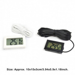 Digital Probe Temperature Humidity Meter Lcd Display