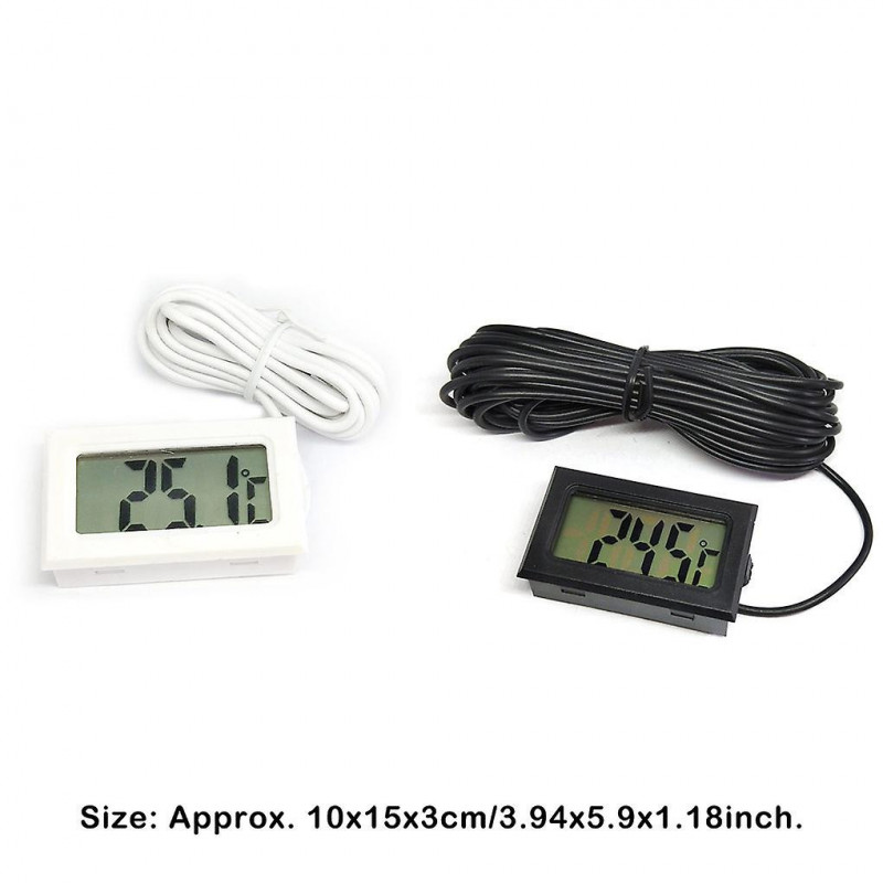 Digital Probe Temperature Humidity Meter Lcd Display