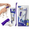 Dog Toothbrushes And Toothpaste, Fresh Breath Oral Hygiene Kit For Pets, Dog Toothpaste, Dental Care Kit For Puppies