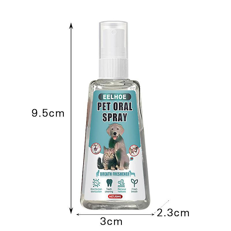Pets Fresh Breath Spray Provides Control Oral Care Spray Without Brushing